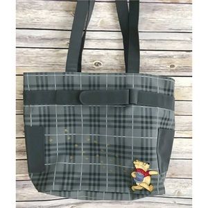 Winnie the Pooh Disney Gray Diaper Bag